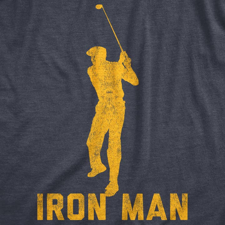 Iron Man Men's Tshirt Father's Day Graphic Tee Western T for wholesale by Crazy Dog T-Shirts