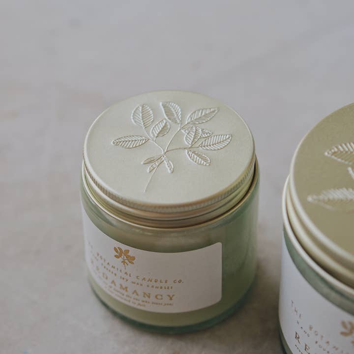 The Botanical Candle Co. - Wholesale Jar/Filled Candle - R E D A M A N C Y® 250ml Soy Wax Candle