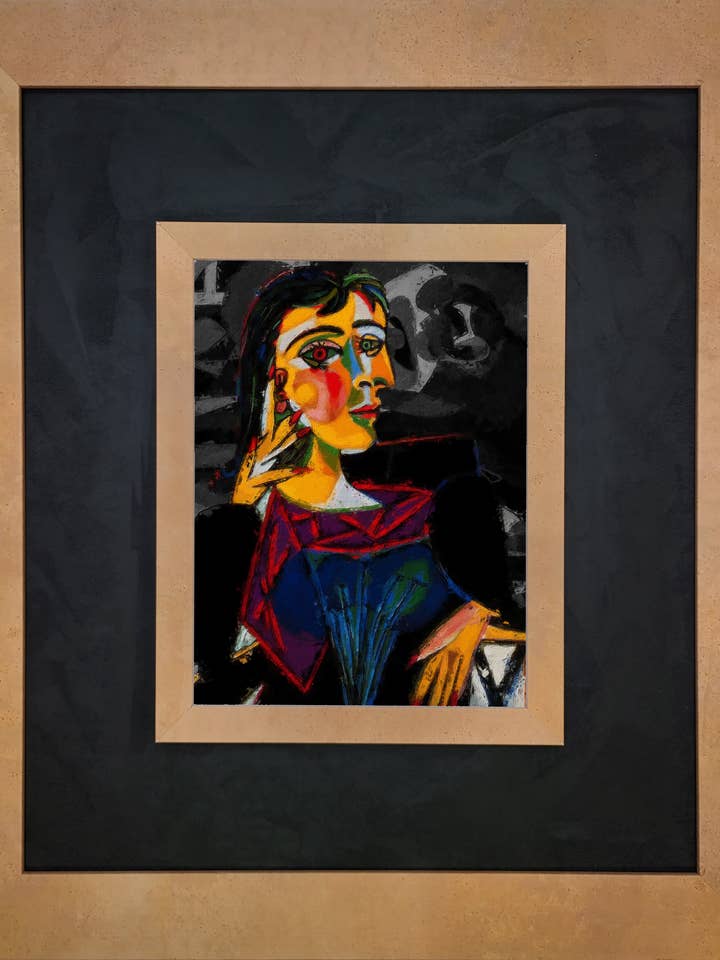 Picasso I with Terra Cotta and Fabric for wholesale by The Brightener Group