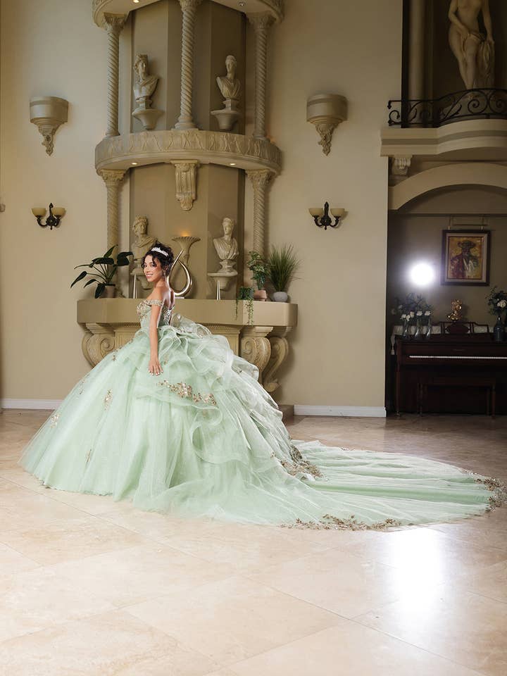 LA Merchandise - Wholesale Gown - Women's - Quinceanera Dress Sweetheart Embellished Prom Gown By LA2723