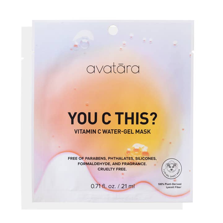 You C This? Brightening Vitamin C Water-Gel Sheet Mask for wholesale by Avatara