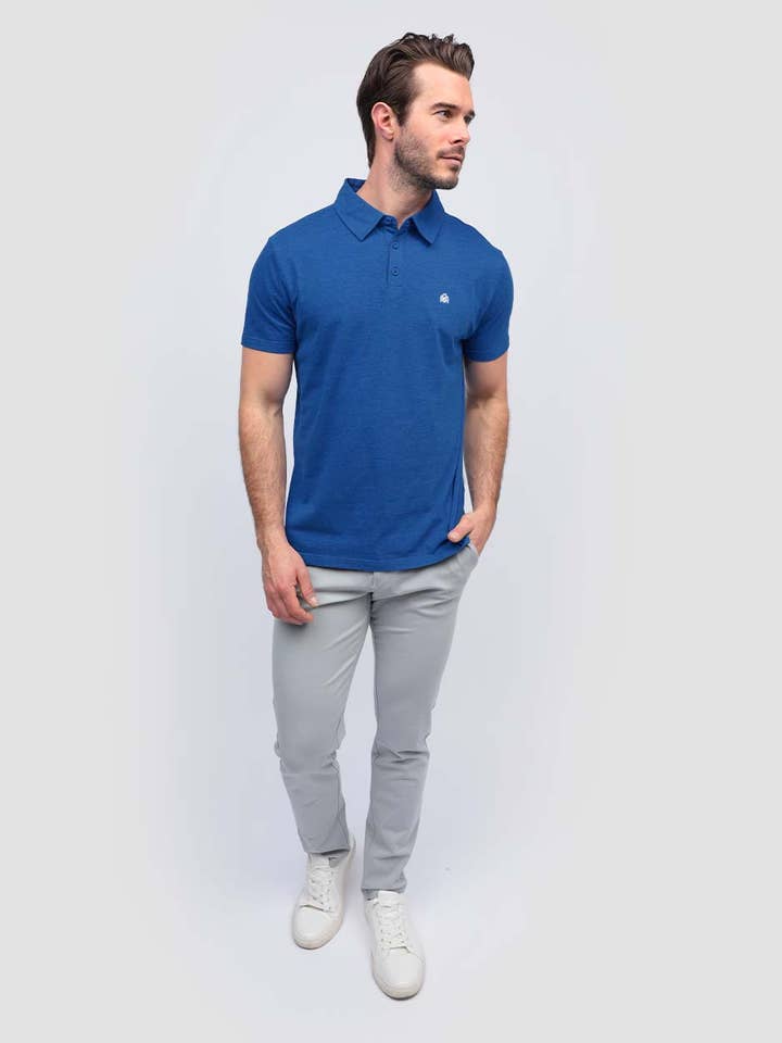 INTO THE AM - Wholesale Polo - Men's - Men's Short Sleeve Polo Shirt (Branded)72