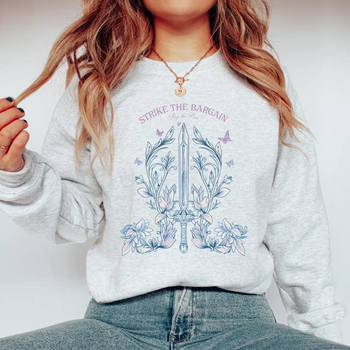 TheKingShirt - Wholesale Graphic Sweatshirt - Women's - Callie Hart Quicksilver Sweatshirt - Trendy Fantasy Shirt