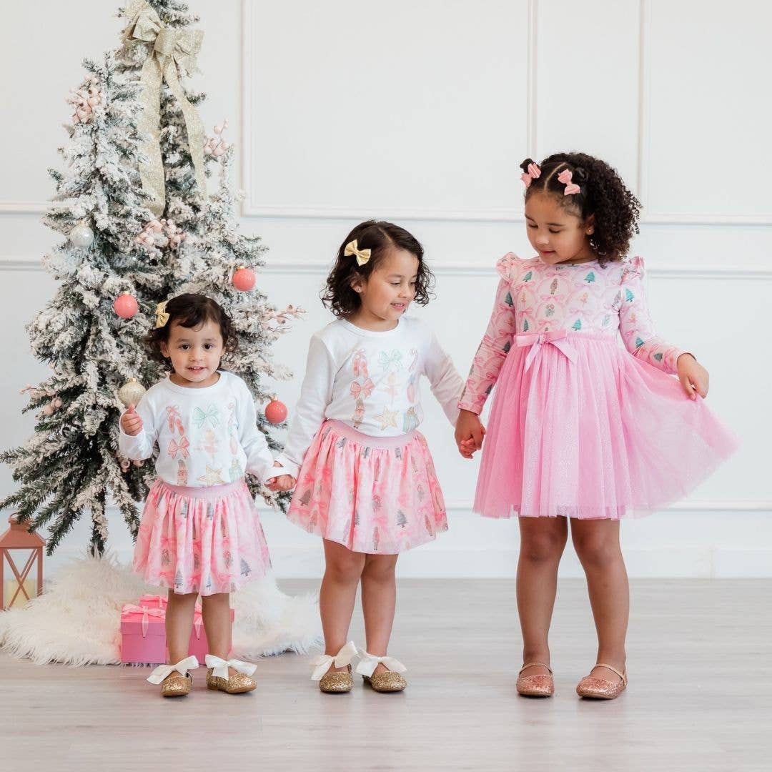 Sweet Wink - Wholesale Dress - Kids - Nutcracker Trellis Christmas Long Sleeve Tutu Dress - Kids6