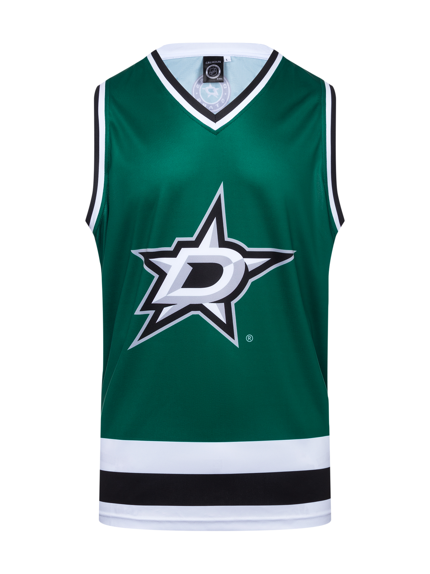Victory Green Dallas Stars Hockey Tank for wholesale on Faire2