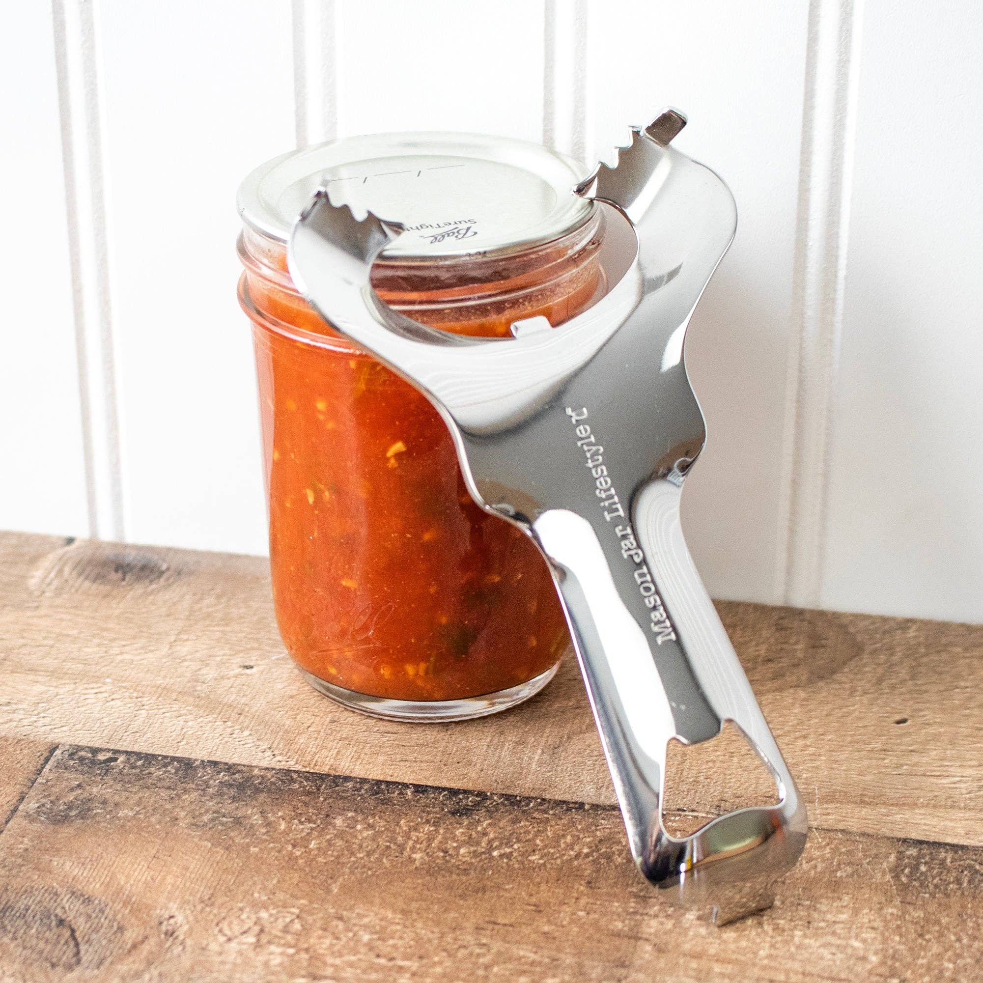 Mason Jar Lifestyle - Wholesale Kitchen Tool/Gadget - Mason Jar Dent-Free Lid Opener - Stainless Steel7