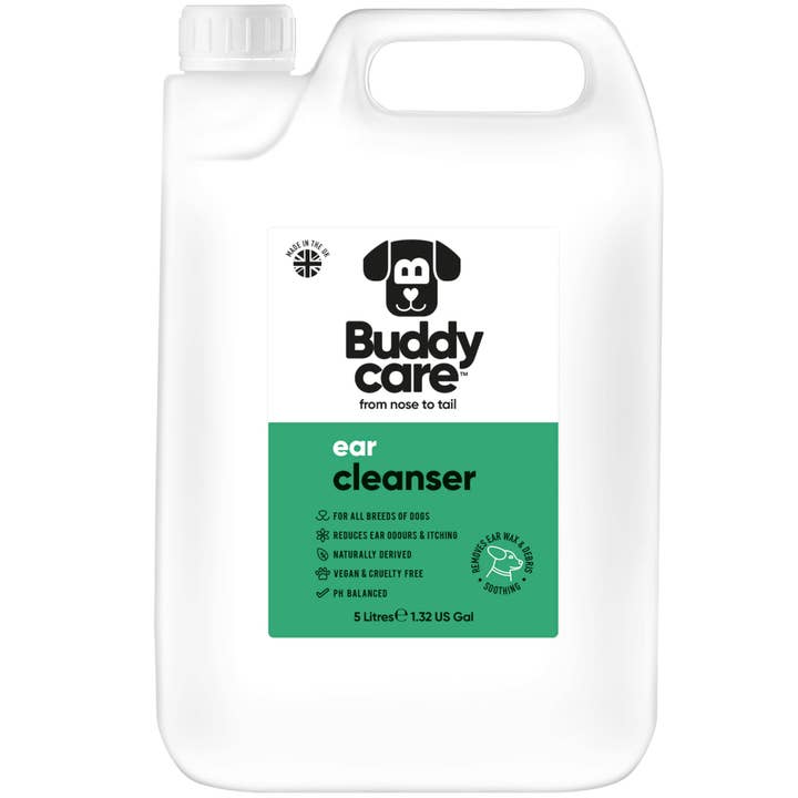 Buddycare Dog Ear Cleaner - 5L / 1.32 Gal for wholesale by Buddycare