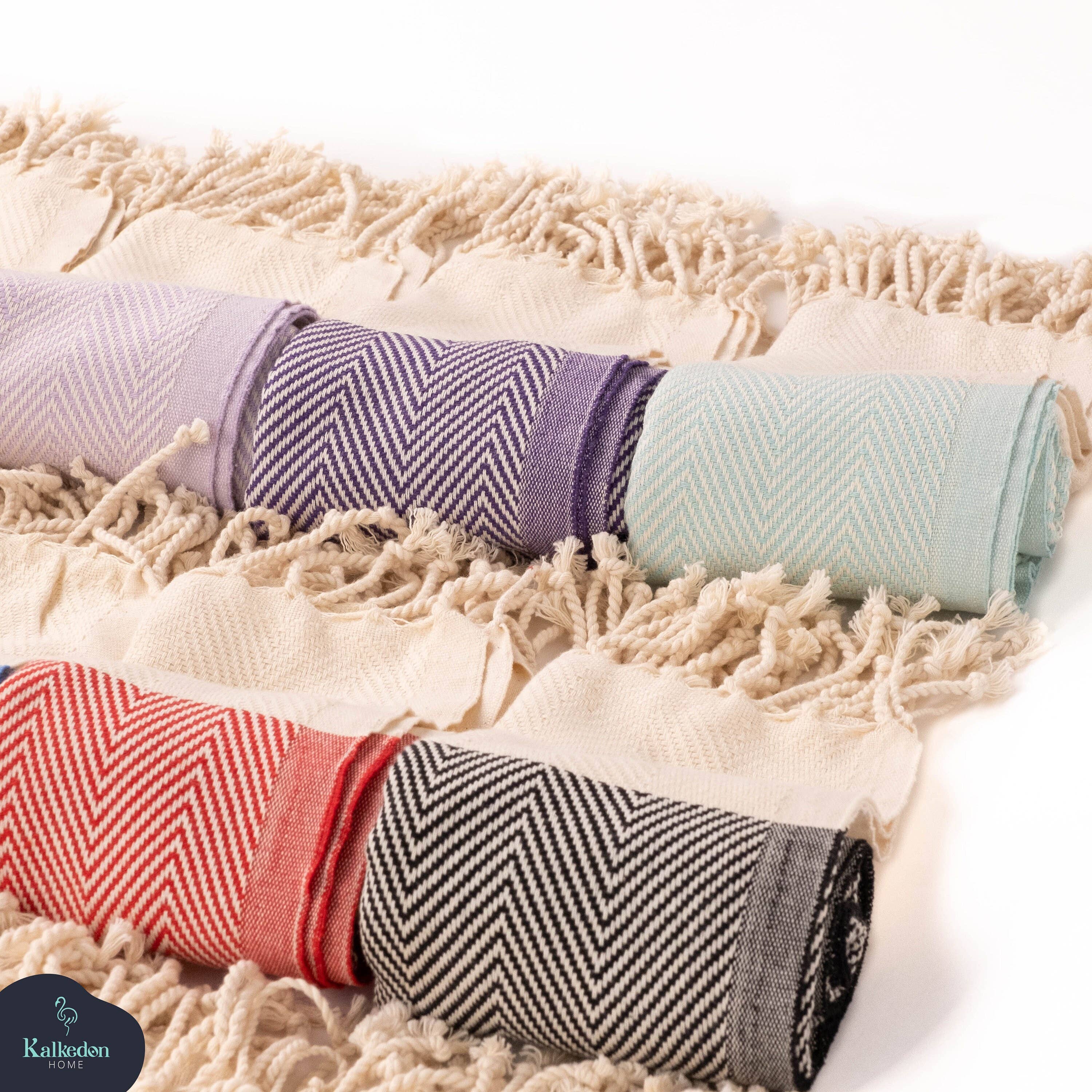 Kalkedon Towels - Wholesale Tea Towel - Set of 4 Tea Towels | Kitchen Towel | Hand Towel10