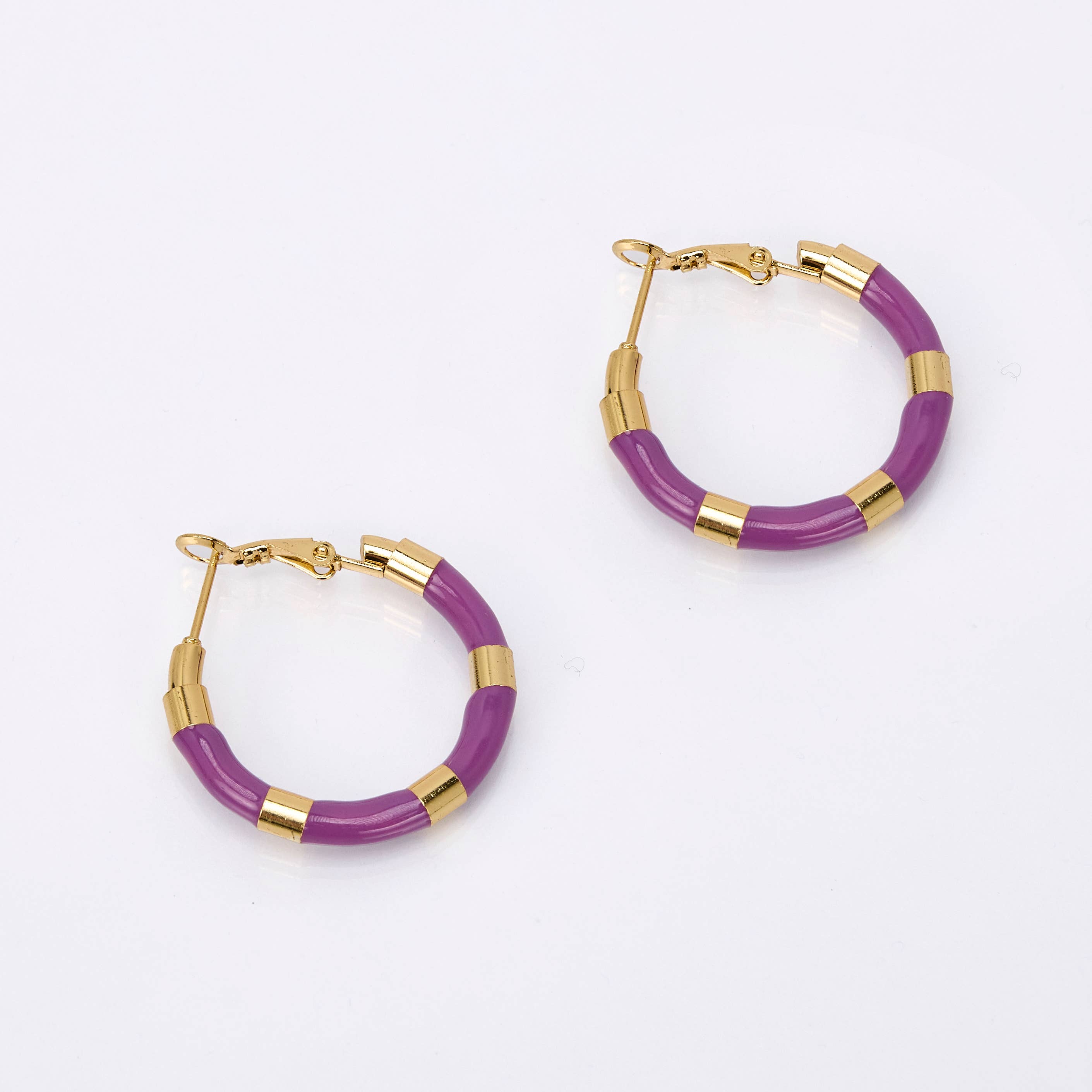 By Sookay - Vendita all'ingrosso Espositori e vetrine per gioielli - Espositore per orecchini a cerchio smaltati in acciaio inox3