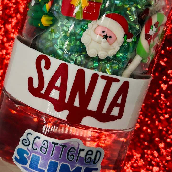 Scattered Slime - Wholesale Putty/slime – Child - SANTA Christmas Slime Kit2
