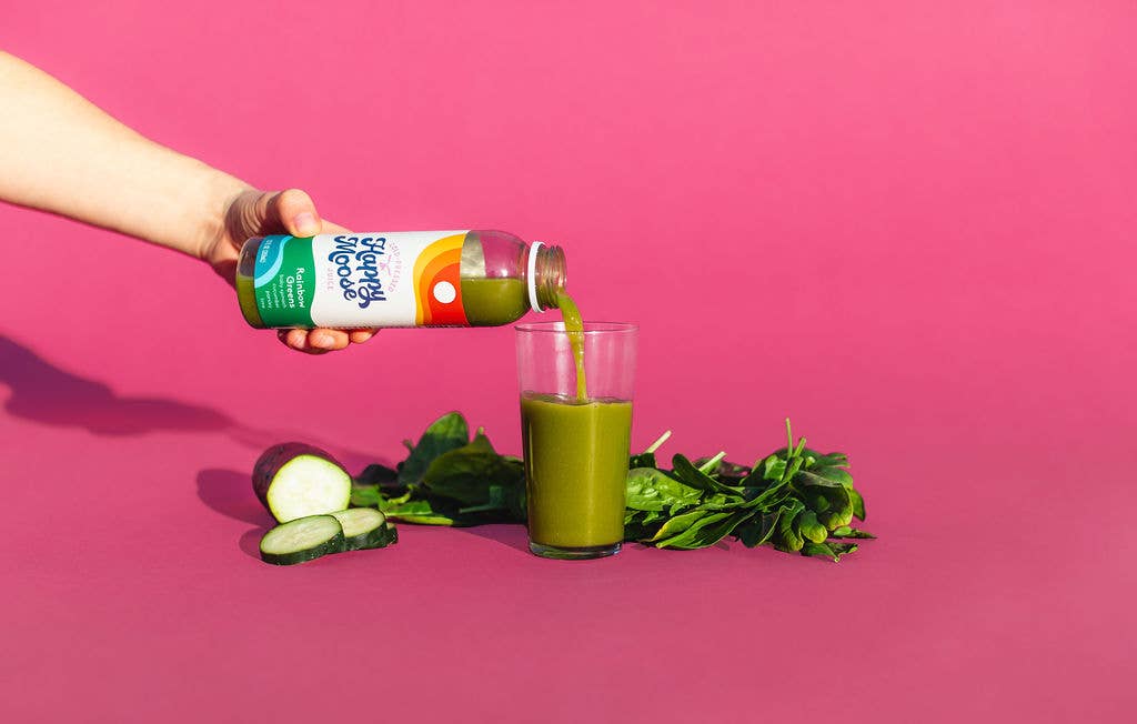 Happy Moose Juice - Wholesale Wellness Juice/Tonic - Sampler Bundle - Cold-Pressed Juice - 9 Recipes x 4 Bottles14