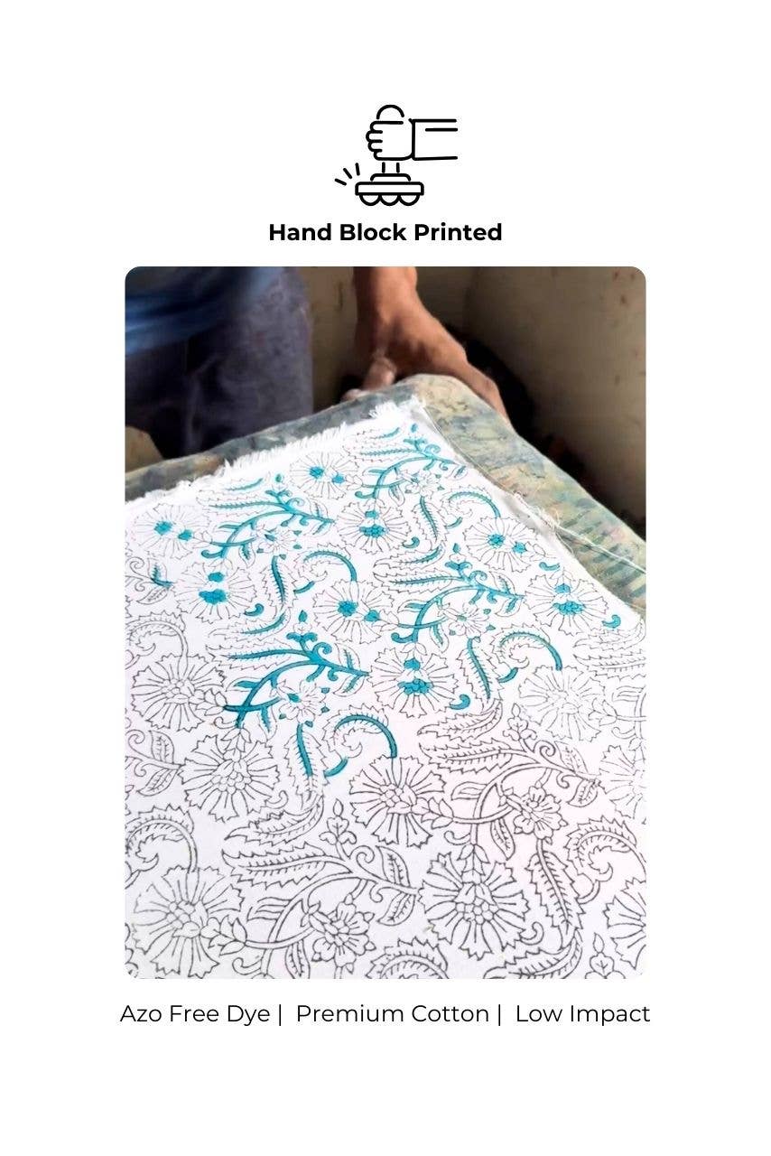 Hi Handmade - Wholesale Dress - Women's - Cotton Maxi Sundress - Blue9