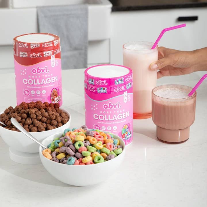 Obvi - Wholesale Powdered Health Drink - Obvi Fruity Cereal Collagen Peptides Powder - Beauty, Health