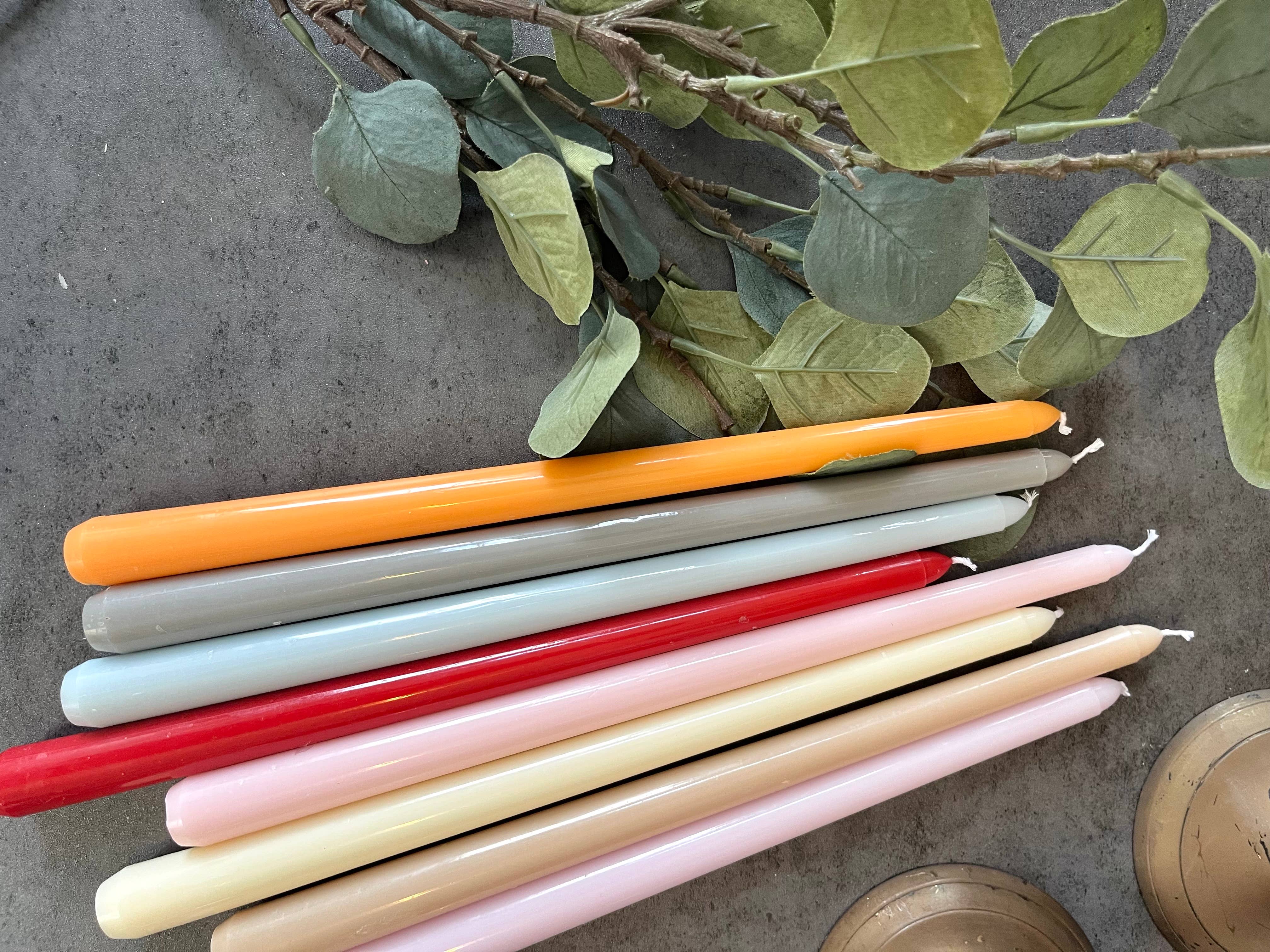 Acute Designs - Wholesale Taps toelopende kaars/kandelaar - Set van vier taps toelopende kaarsen, kandelaars, vakantie-, boho-decor9