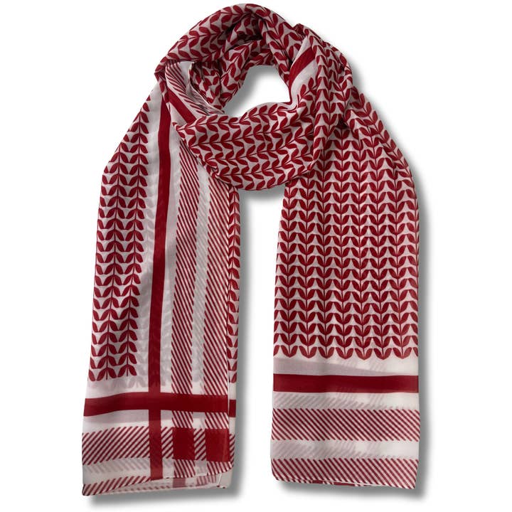 Palestinian Elegance - Wholesale Hijab - Women's - Printed Design Hijabs – Diverse Varieties