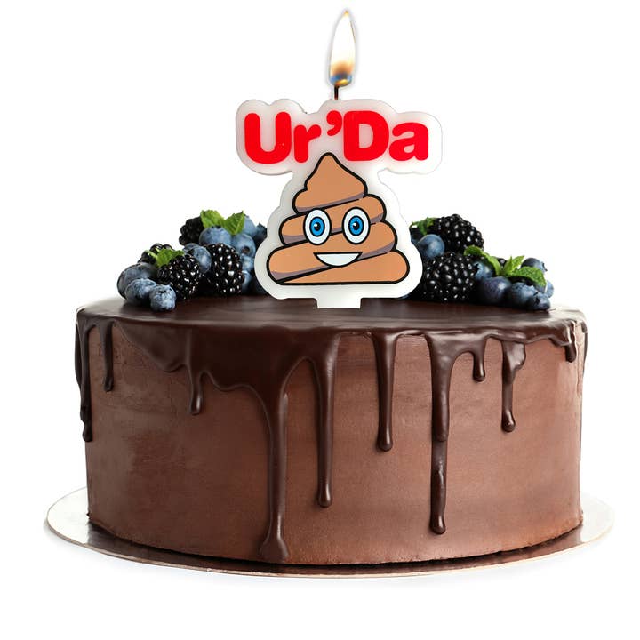 Little Genie Productions - Vendita all'ingrosso Candeline per torte - Candela UR Da Poop0