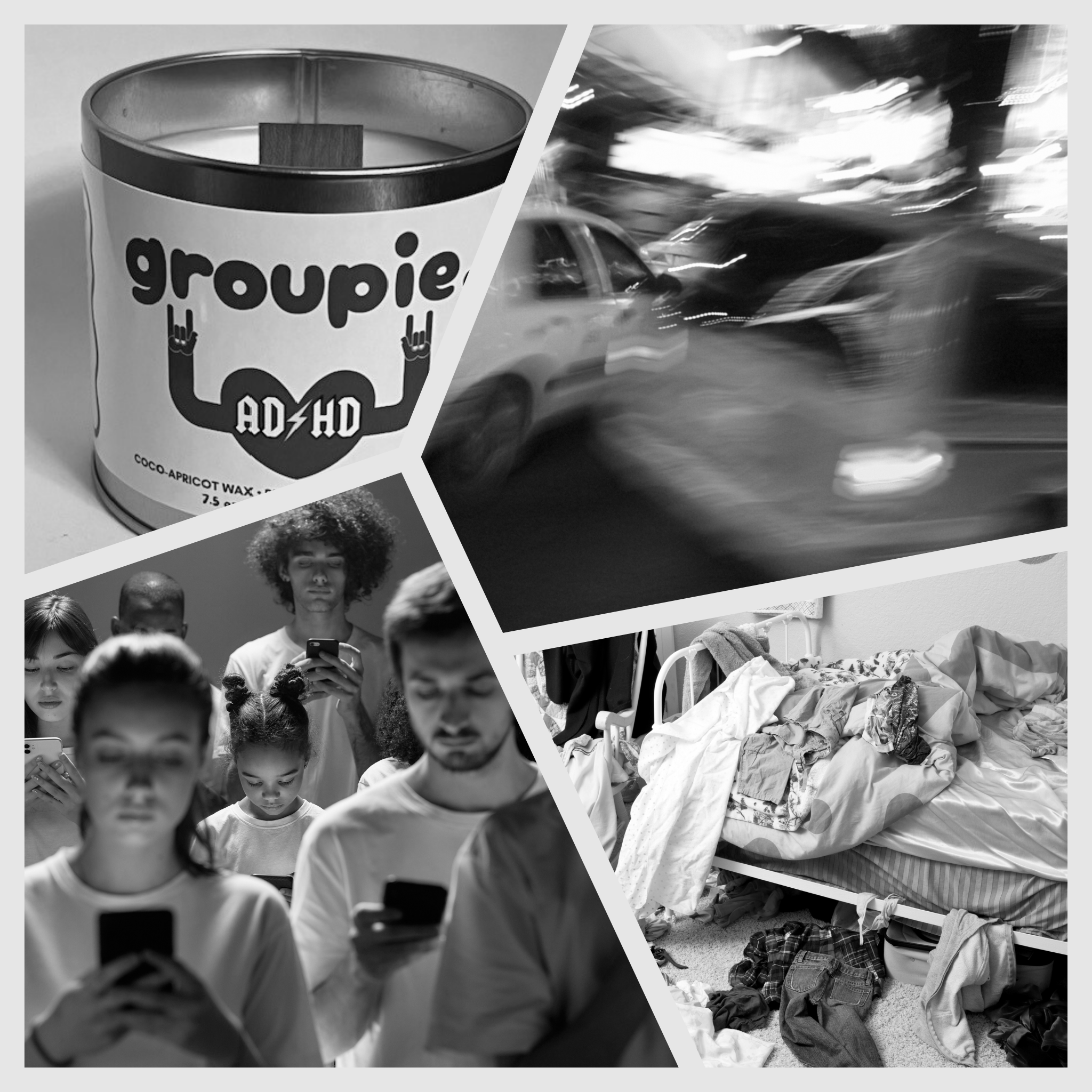 groupie candles - Wholesale Jar/Filled Candle - ADHD Playlist Candle ⭐ BEST SELLER ⭐3