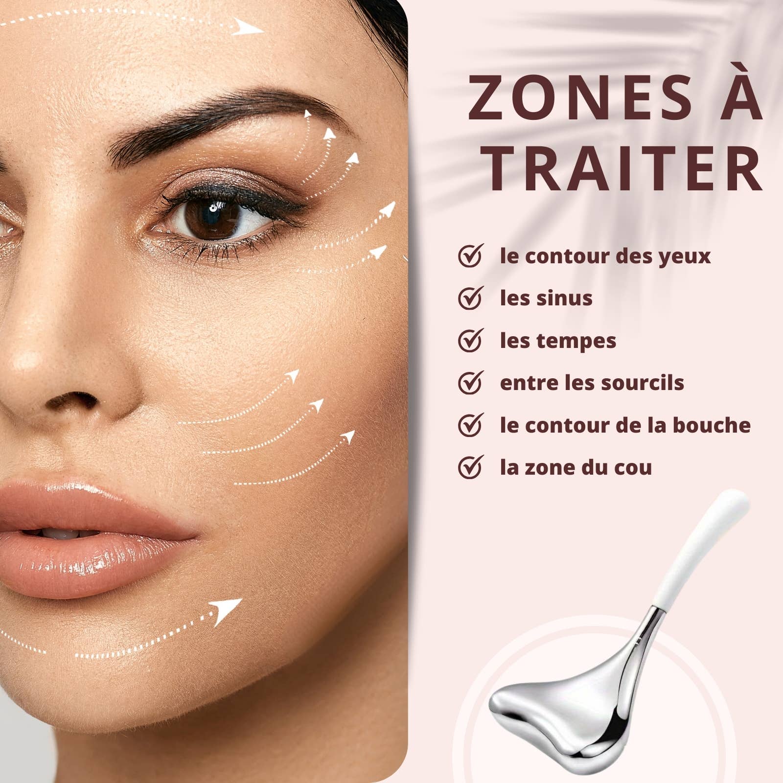 Zen'Arôme - Vente Gua Shas - Cuillère Massage GuaSha Cryo Spoon Accessoire Cryothérapie10