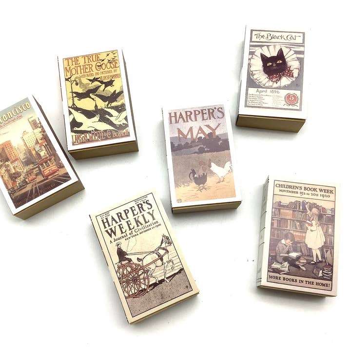 All Little Cute Things - Wholesale Notebook - Vintage Books Magazines Mini Journals Tea Party Gift Shop
