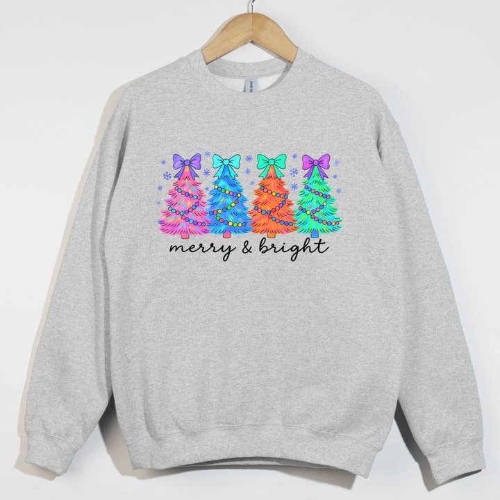 Merry and Bright Iridescent Trees for wholesale by Her Ever After