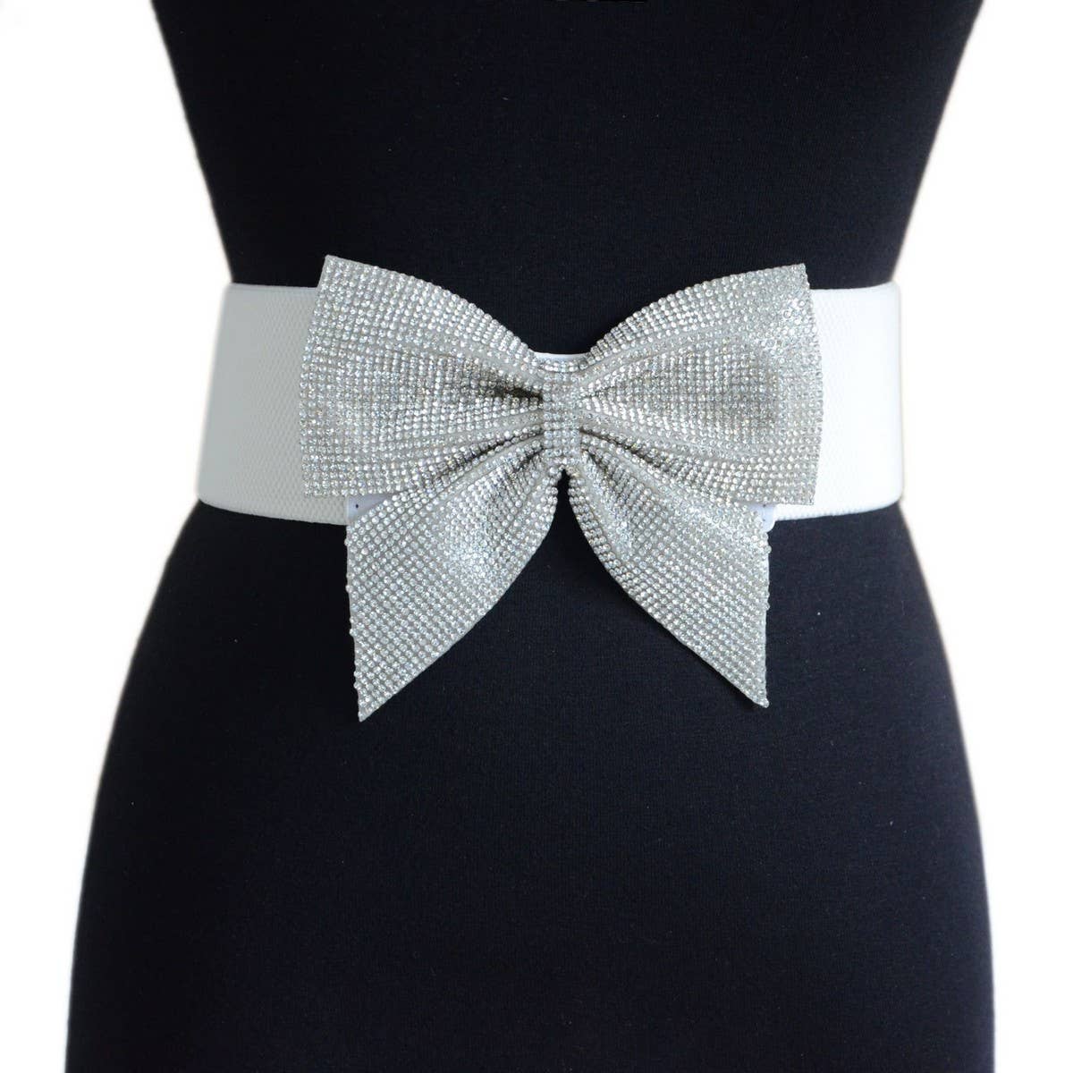 ACCITY - Wholesale Belt - Women's - WOMEN'S ELASTIC BOW GIRDLE_CWABE04952