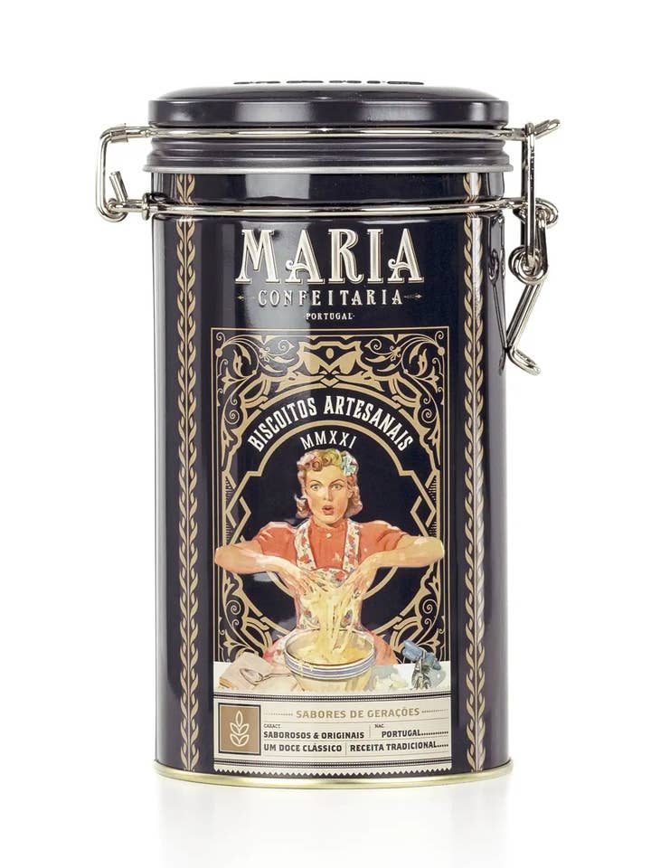 Lata Clássica de Bolachas for wholesale by Maria Confeitaria
