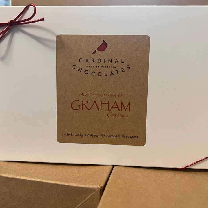 Cardinal Chocolates - Wholesale Chocolate Covered Sweets - Chocolate Covered Graham Crackers 2pc Bag1