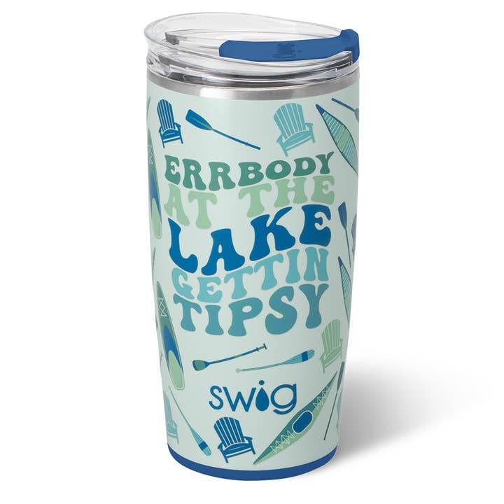 Errbody at the Lake Tumbler (22oz) for wholesale by Swig Life