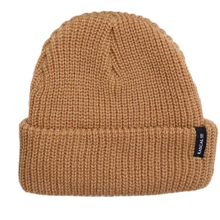 Explorer Beanie - Joshua Tree - Tan for wholesale by Rascal Co.