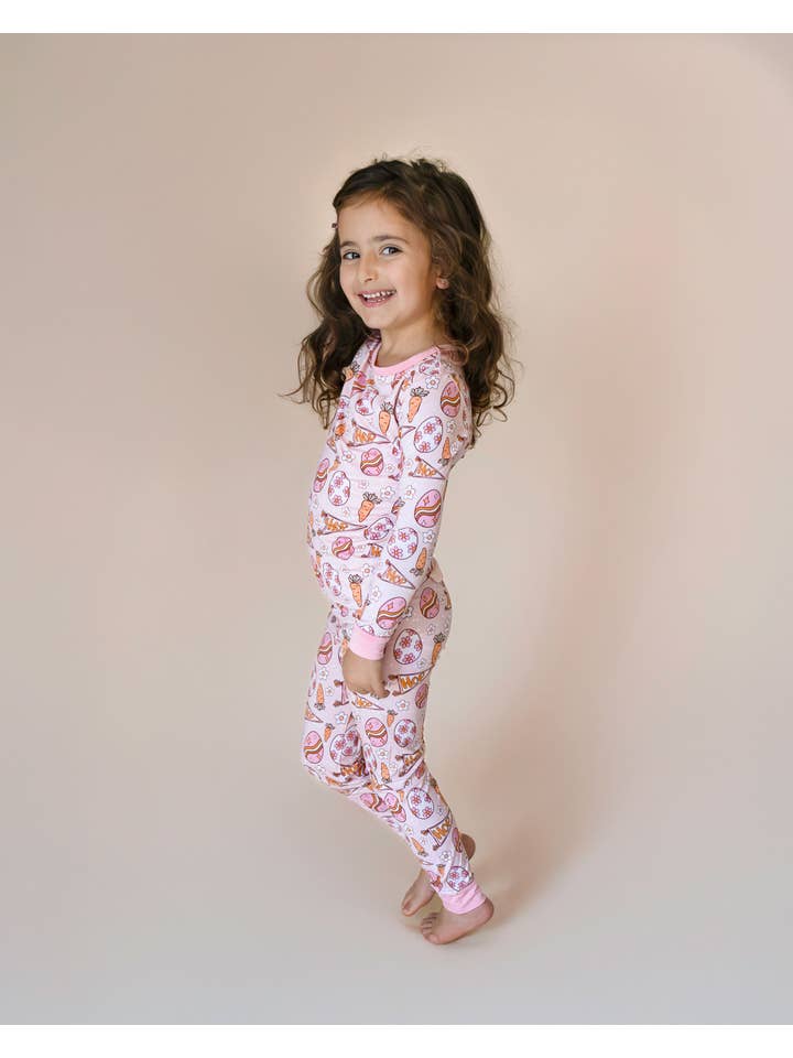 Lucky Panda Kids - Wholesale Top & Pant Set - Kids - Bamboo Two Piece Set | Easter Hop3