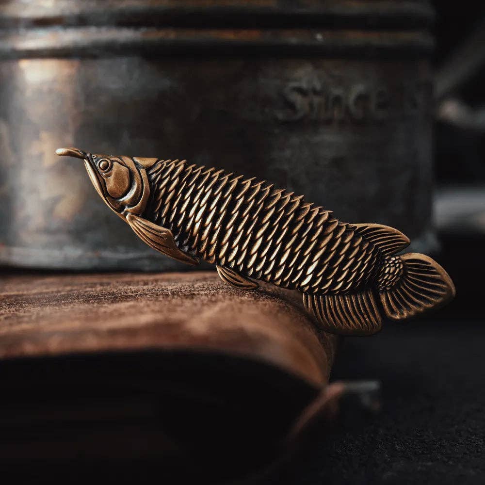 Coppertist.wu - Wholesale Keychain - Unisex - Arowana Fidget Keychain1