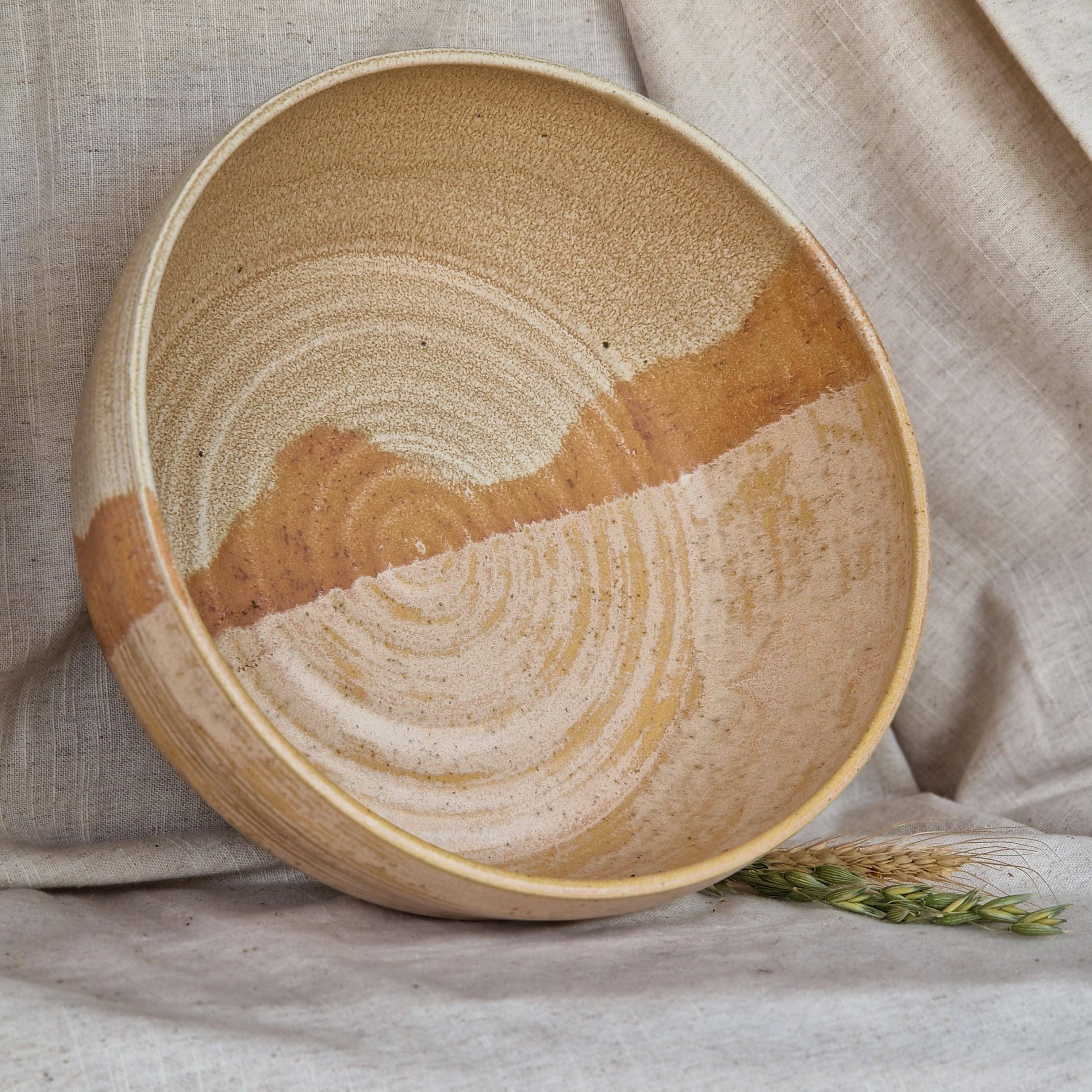 Charlotte Manser Ceramics - Wholesale Bowl - Dunes Handmade Ceramic Pasta Bowl1