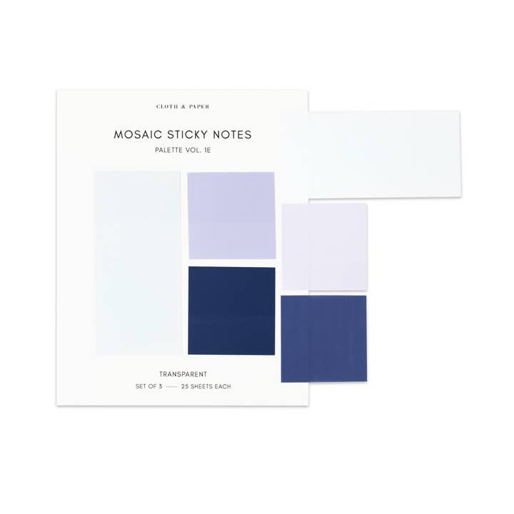 Cloth & Paper - Wholesale Sticky Notes - Mosaic Sticky Notes