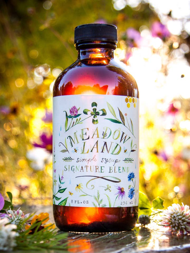 Signature Blend Simple Syrup for wholesale by Meadowland Syrup