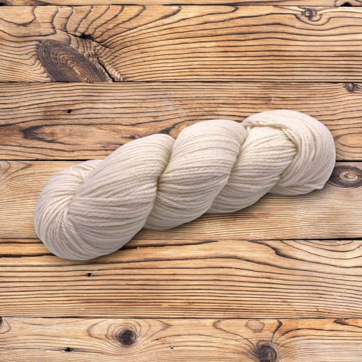 Undyed Yarn: Corriedale Worsted Knitting Yarn for wholesale by Rooster Undyed Yarns