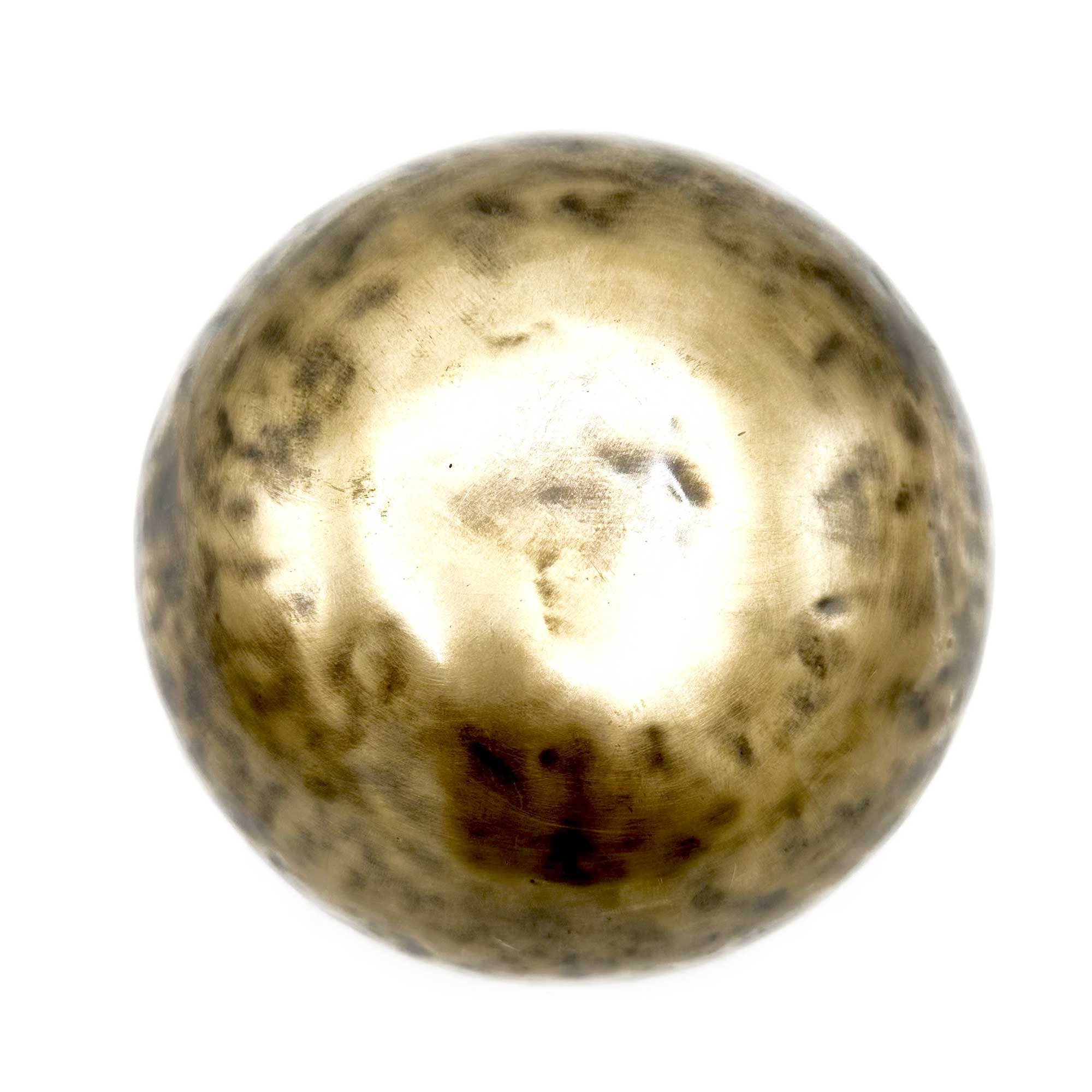 AW Artisan – wholesale Tillbehör för yoga – Stor nepalisk tibetansk månskål – cirka 850 g – 17 cm2