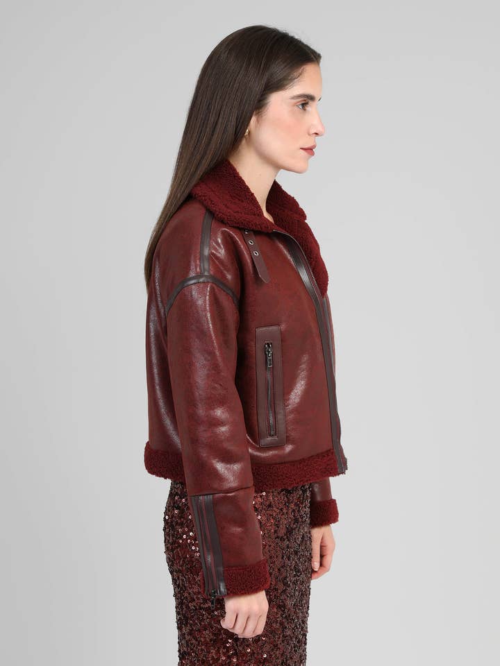 An'ge - Wholesale Jacket - Women's - CALLAO JACKET wine5