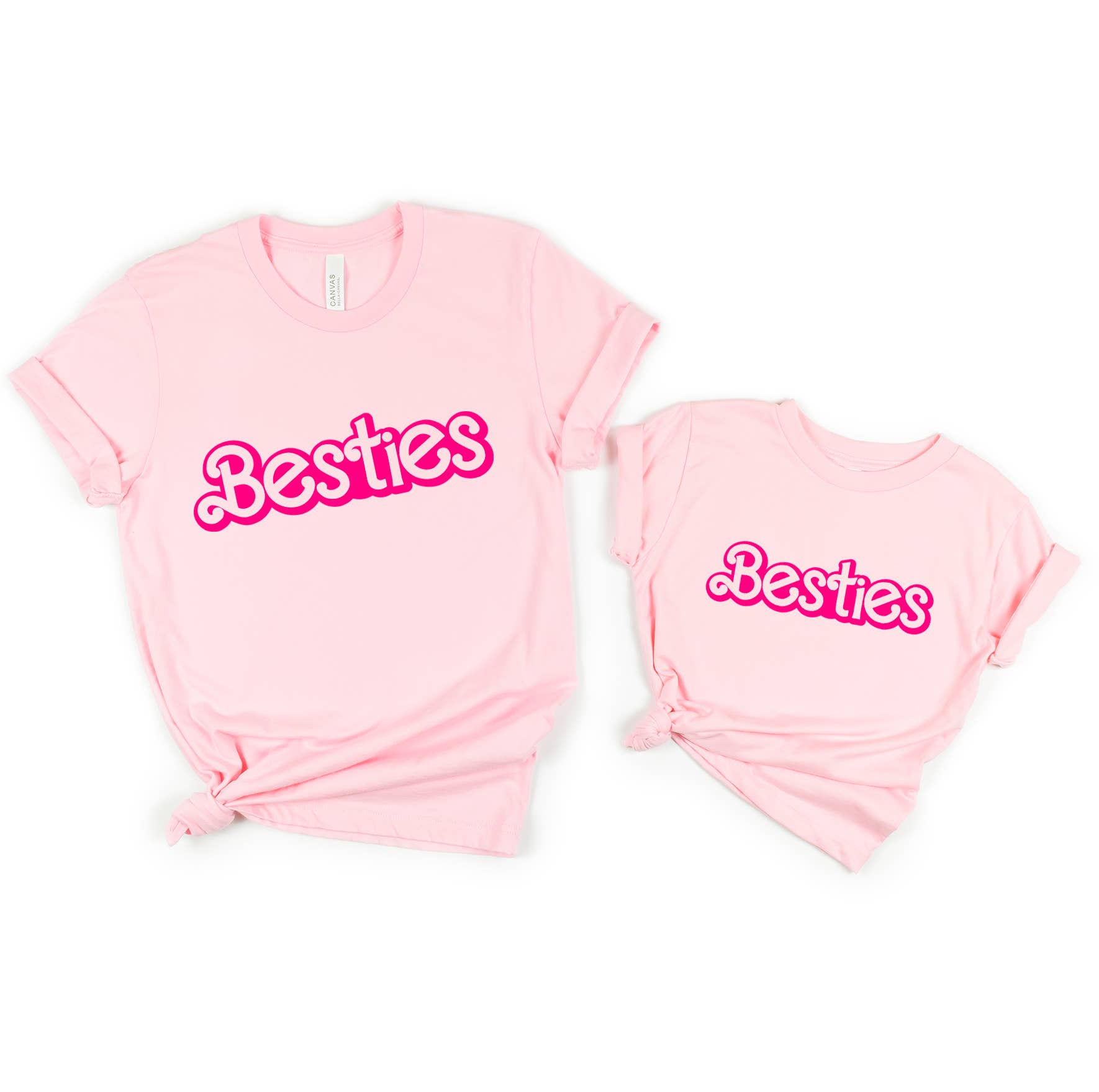 Holland Ave Clothing - Vente T-shirt sérigraphié – enfant - Meilleures amies | T-shirt Filles & Maman