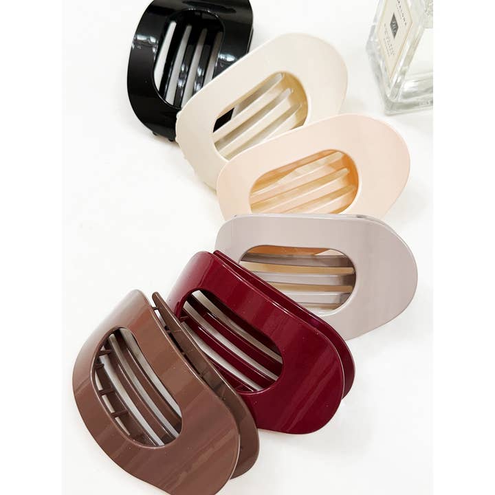 MIX COLOR Matte French Concord Hair Clips for wholesale on Faire3