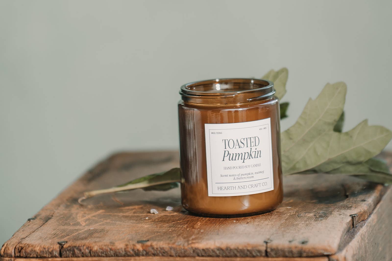 Hearth and Craft Candle Co. - Wholesale Jar/Filled Candle - TOASTED PUMPKIN11