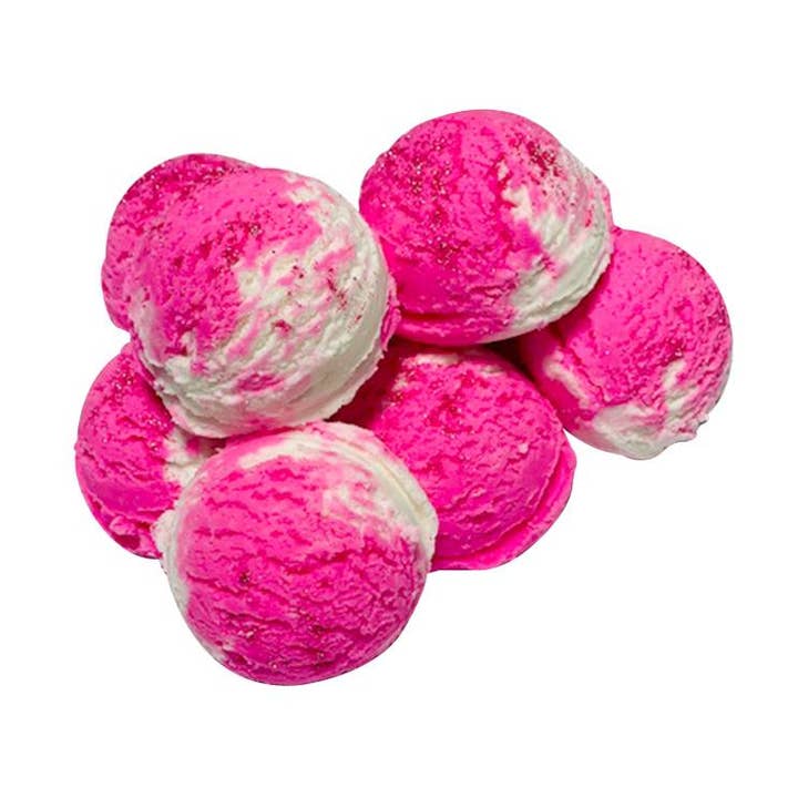 Strawberry Milkshake Bubble Scoop for wholesale by Made Natural