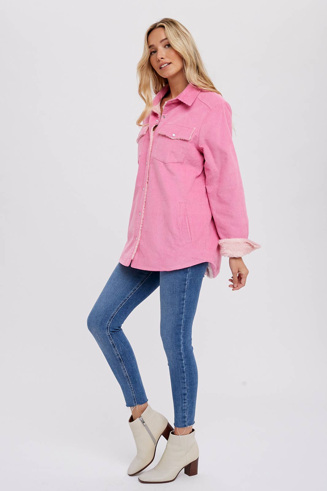 Bluivy - Wholesale Jacket - Women's - CORDUROY SHERPA-LINED JACKET55