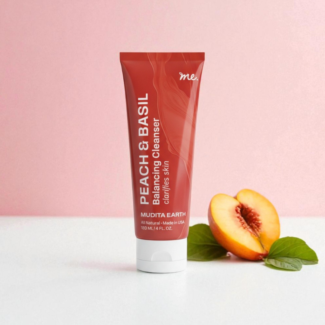 VIAI Beauty – wholesale Facial cleanser – Peach & Basil Balancing Face Cleanser0