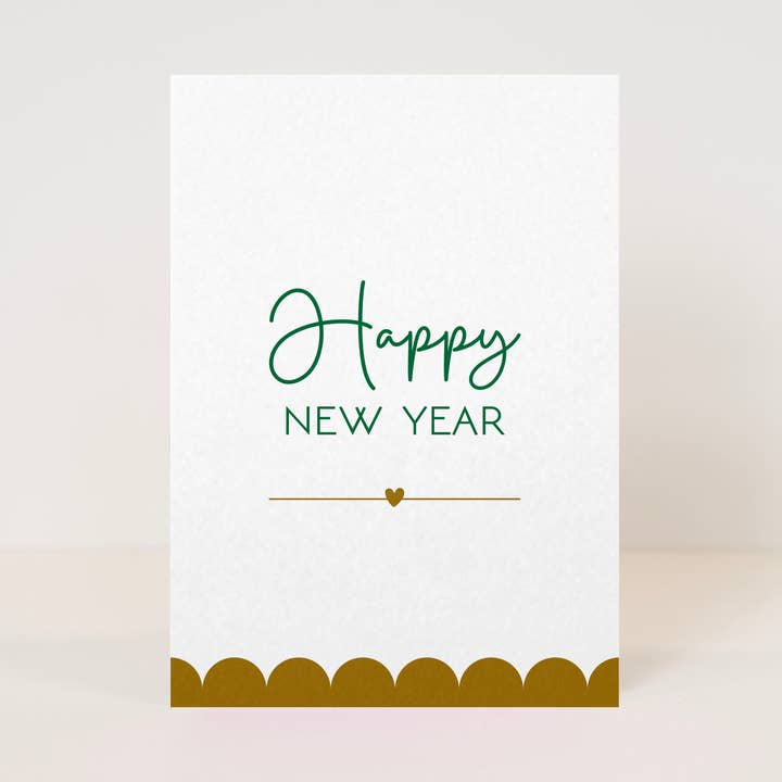 Cartolina Buon Anno Nuovo per la vendita all'ingrosso da parte di My Paperstation