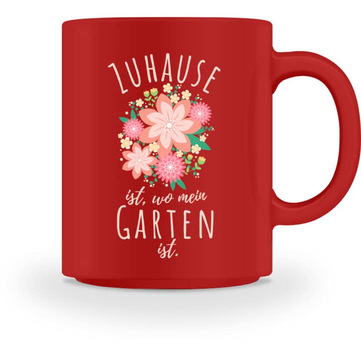 GARTENFAN - Wholesale Coffee Mug - Home where my garden is - ceramic mug1