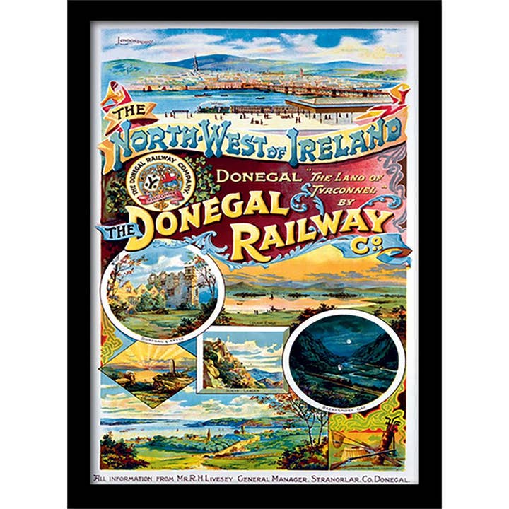 Memorabilia Ferroviária de Donegal por atacado de The Art Group