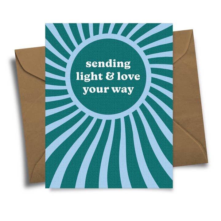 Enviando luz y amor a tu manera para venta al por mayor de Radical Hearts Print Lab