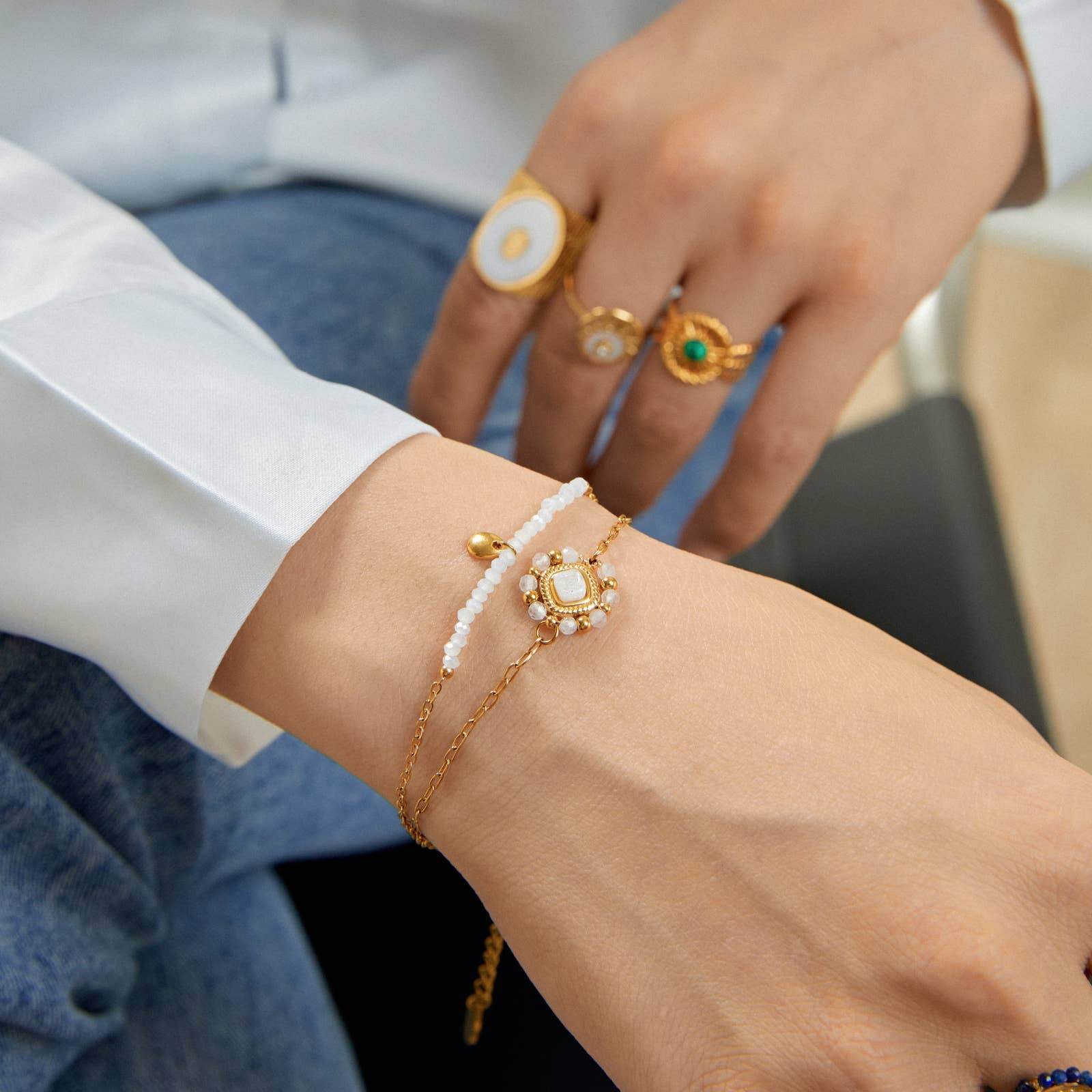 Lovelika - Wholesale Link & Chain Bracelet - Multi-strand bracelet - Cameron3