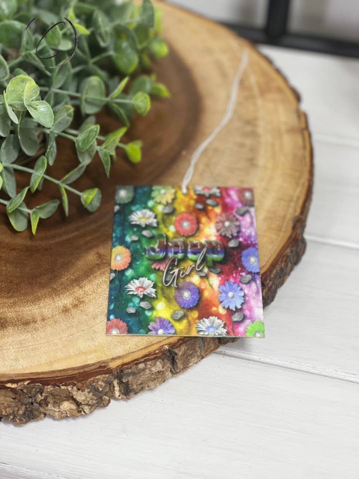 Groovy Jeep Girl Car Freshener for wholesale by CMD Wholesale