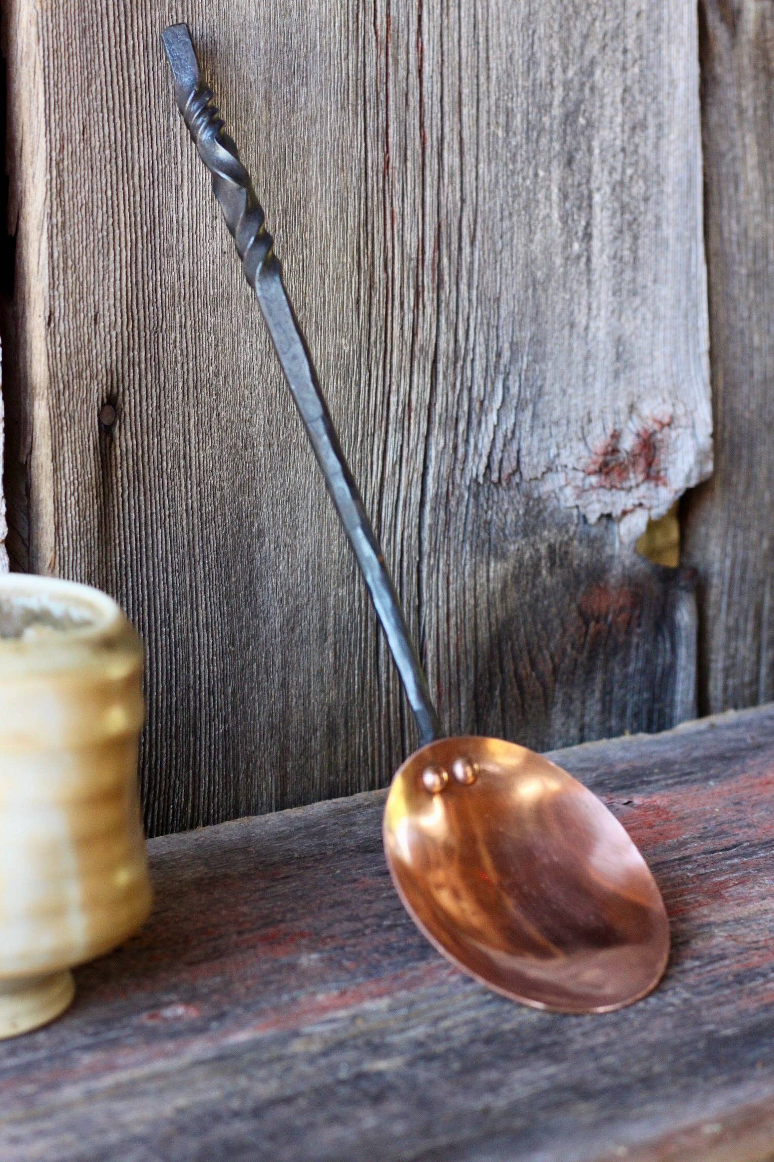 Wicks Forge - Wholesale Serving Utensil - Copper Serving Spoon2